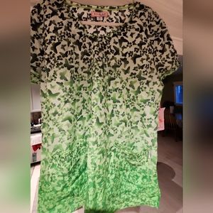 Koi scrub top extra large women's